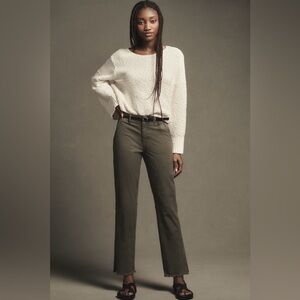 NEW! SANCTUARY Cropped Trade Maker Pants in Olive Green